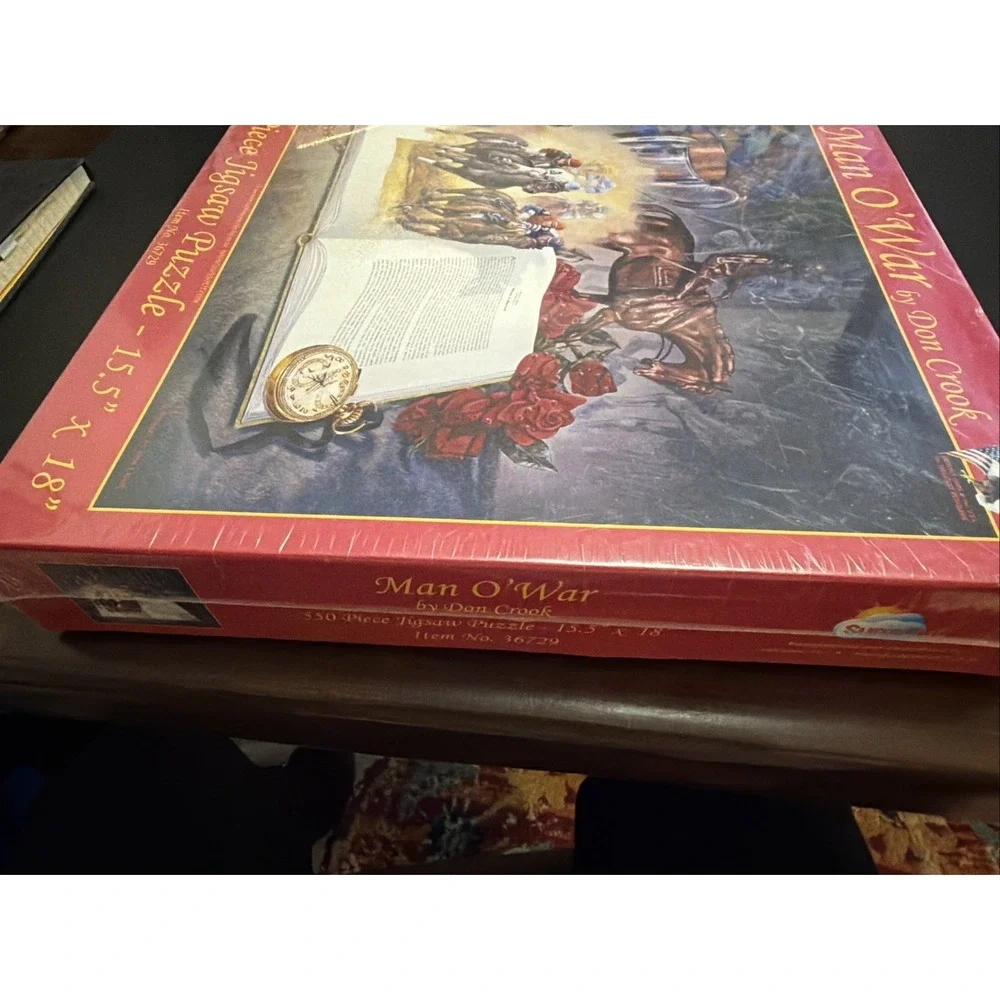 Suns Out Man O'War By Don Crook 550 Piece Puzzle